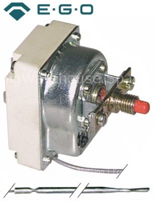 Safety thermostat switch-off temp. 147°C 1-pole 15A probe ø 6mm
