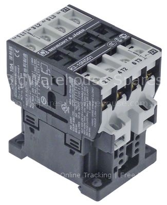 Power contactor resistive load 25A 180-210VAC (AC3/400V) 10A/4kW