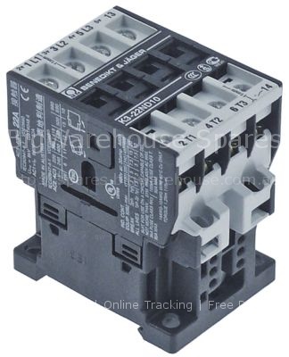 Power contactor resistive load 32A 24VAC (AC3/400V) 22A/11kW mai