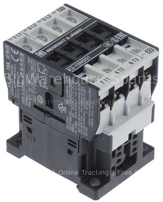 Power contactor resistive load 25A 230VAC (AC3/400V) 10A/4kW mai