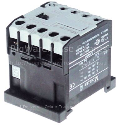 Power contactor resistive load 10A 230VAC main contacts 3NO auxi