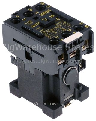 Power contactor 230V resistive load 110A (AC3/400V) 55/30kW main