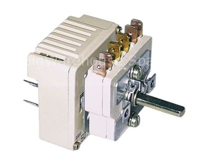 Energy regulator 230V 13A with operation switch 2-pole dual circ