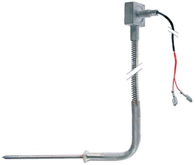 Core temperature probe Pt1000 cable SS corrugated hose probe -40