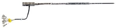 Core temperature probe Pt1000 cable SS corrugated hose probe -40