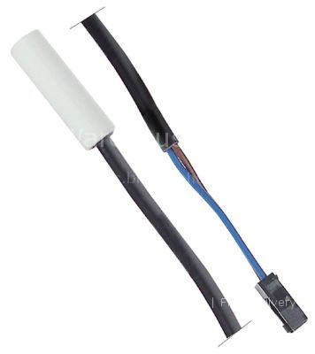 Temperature probe NTC cable silicone probe -40 up to +110°C cabl