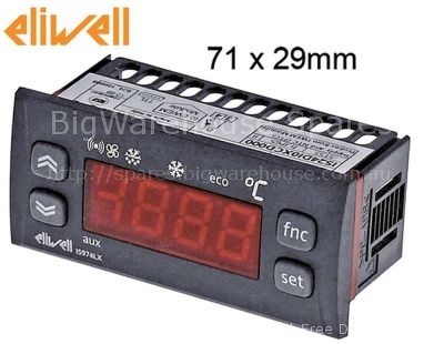 Electronic controller ELIWELL type IS974LX model IS24DI0XCD000 m