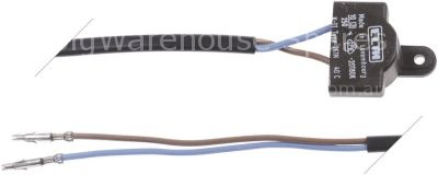 Thermostat 1NC 1-pole 10A 250V cable length 750mm