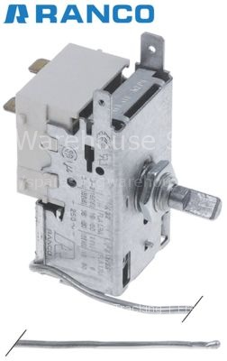 Thermostat RANCO type K55-L5106 probe ø 2mm probe L 200mm capill
