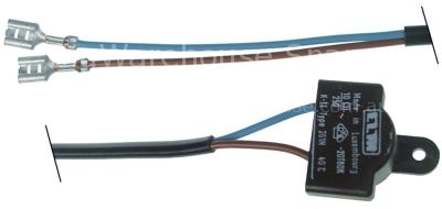 Bi-metal thermostat switch-off temp. 40°C 1NC 1-pole 10A 250V co