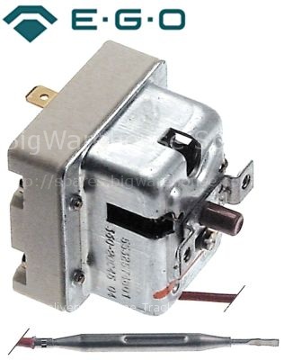 Safety thermostat switch-off temp. 360°C 1-pole 0,5A probe ø 6mm