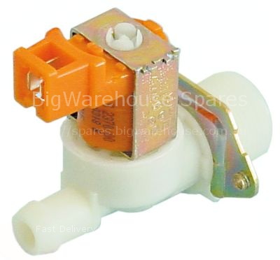 Solenoid valve single straight 230VAC inlet 3/4" outlet 14mm inp
