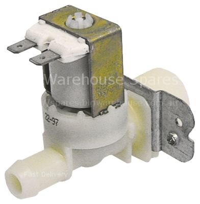 Solenoid valve single straight 24VAC inlet 3/4" outlet 14mm DN10