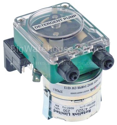 Dosing pump GERMAC frequency control 2l/h 230 VAC detergent hose