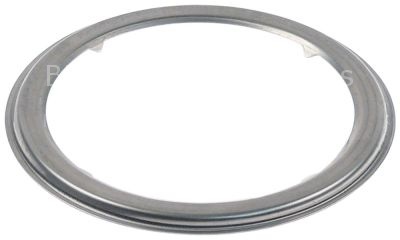 Sealing ring metal ID ø 62,5mm ED ø 80mm thickness 3mm