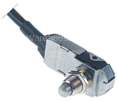 Microswitch with plunger thread M12 thread L 14mm 250V 4A 1CO co