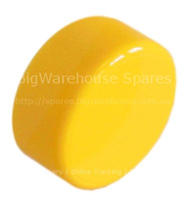 Push button ø 23mm yellow