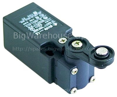 Position switch plastic 1NC/1NO 400V 3A L 92mm W 31mm H 31mm pro