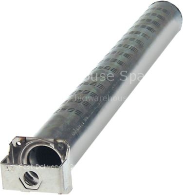 Bar burner ø 50mm L 470mm flange width 57mm flange length 57mm c