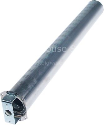 Bar burner ø 60mm L 570mm flange width 61mm convection oven flan
