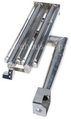 Bar burner 2 row L 500mm W 170mm H 65mm kettle