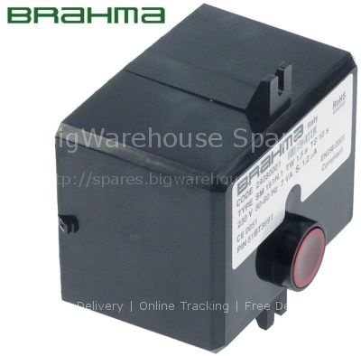 Ignition box BRAHMA type SM191.1 electrodes 1  waiting time 1,5