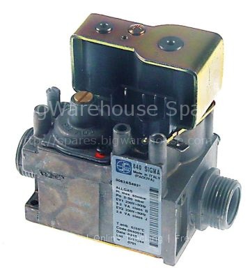 Gas valve 230V 50Hz gas inlet 3/4" gas outlet 3/4" SIT pressure