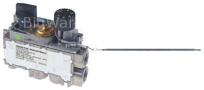 Gas thermostat MERTIK t.max. 340°C 100-340°C gas inlet bottom 3/