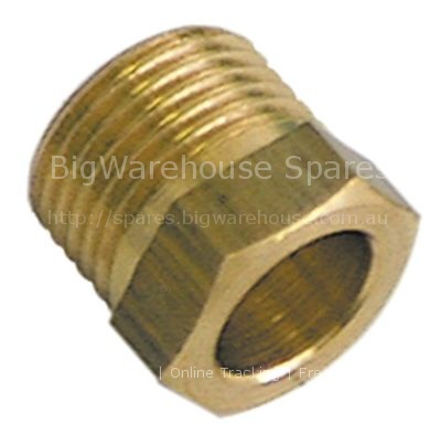 Union screw thread M18x1.5 for pipe ø 12mm Qty 1 pcs