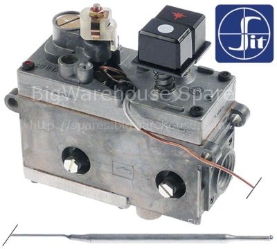 Gas thermostat without cap, button and angle SIT type MINISIT 71