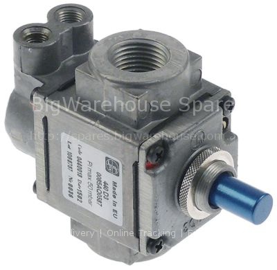 Gas valve pressure range 50mbar gas inlet 1/2" gas outlet 1/2"