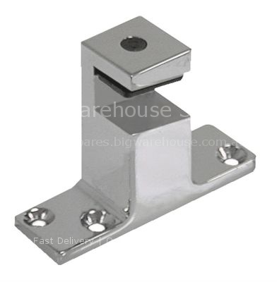 Door catch mounting pos. right L 110mm W 33mm H 74mm mounting di