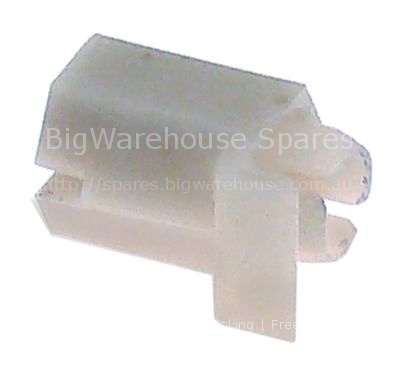 Nozzle for ice-cube maker