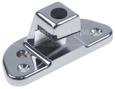 Door catch H 42mm mounting pos. left L 98mm W 42mm for turning l
