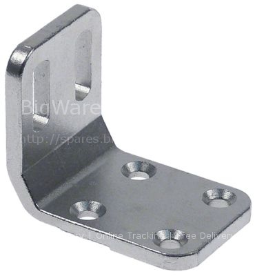 Hinge bearing without bolt mounting pos. upper right