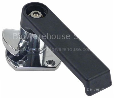 Handle latch right L 185mm H 66mm handle material plastic type 6
