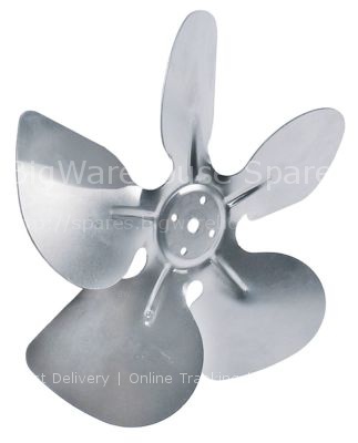 Fan wheel sucking ø 200mm fan wheel mounting 25,4mm blade angle