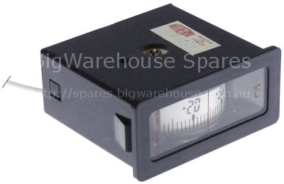 Thermometer mounting measurements 58x25.5mm -40 up to +40°C capi