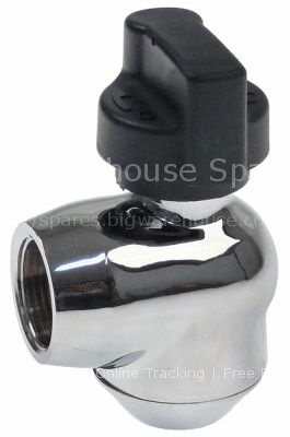 Outlet tap W 35mm H 35mm thread 3/4" IT