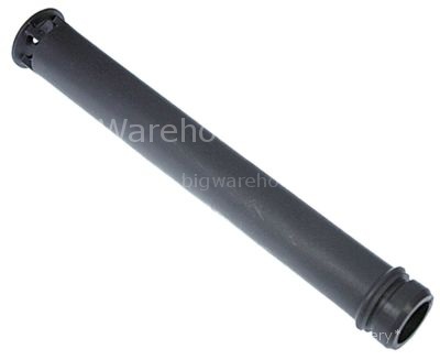 Overflow pipe L 233mm ø 28mm