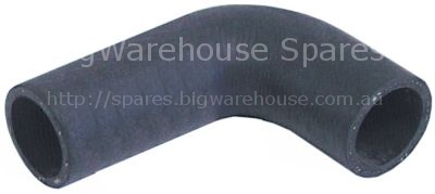 Formed hose L 150mm warewashing L-shape equiv. no. 903876 W 110m