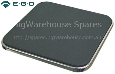 Hot plate dimensions 300x300mm 4000W 400V with spill ring connec