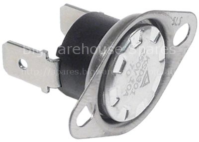 Bi-metal thermostat hole distance 23,5mm switch-off temp. 70°C 1