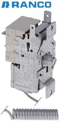 Thermostat RANCO type K22L1020 probe ø 9mm probe L 40mm capillar