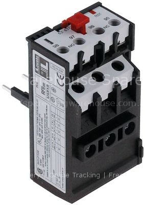 Overload switch setting range 4.5-7.5A for contactors BG (BG06-B