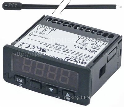 Electronic controller EVERY CONTROL mounting measurements 71x29m