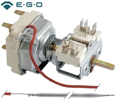 Thermostat t.max. 330°C temperature range 60-330°C 2-pole 2NO 16