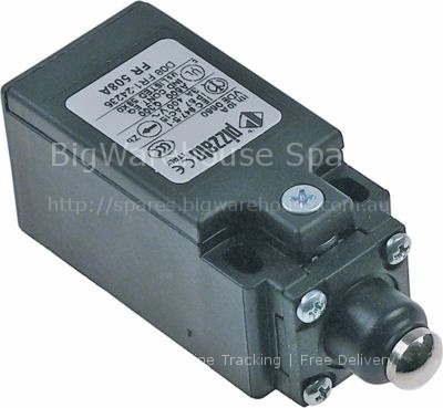 Position switch plastic 1NO/1NC 400V 3A L 83mm W 31mm H 31mm pro