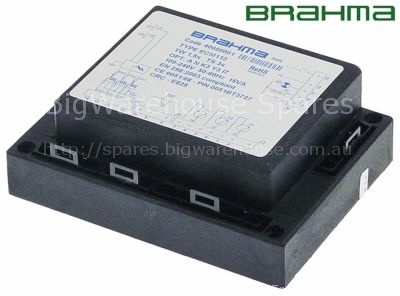 Ignition box BRAHMA type ECM113 electrodes 3  waiting time 1,5 s