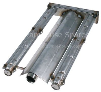 Bar burner 2 row L 370mm W 200mm H 45mm 6kW chargrill